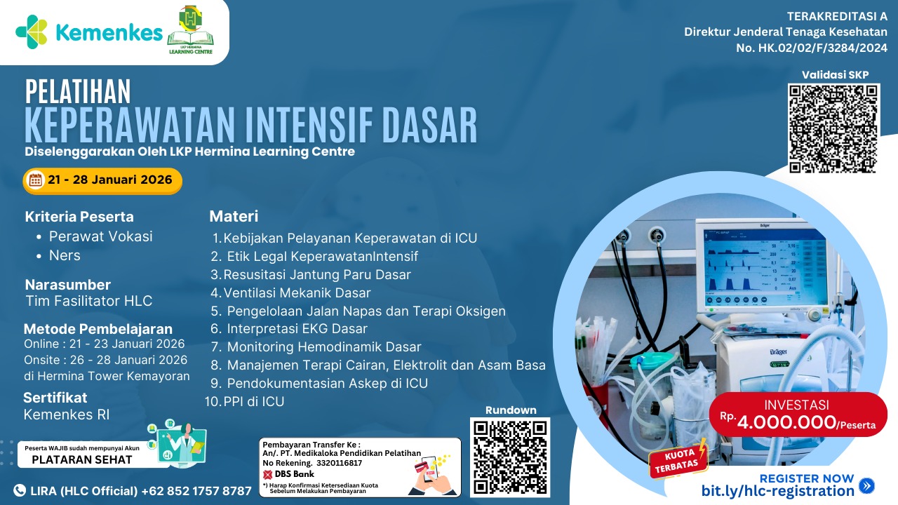 Pelatihan Keperawatan Intensif Dasar (PKID)